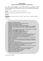 PV du 18 février 2026